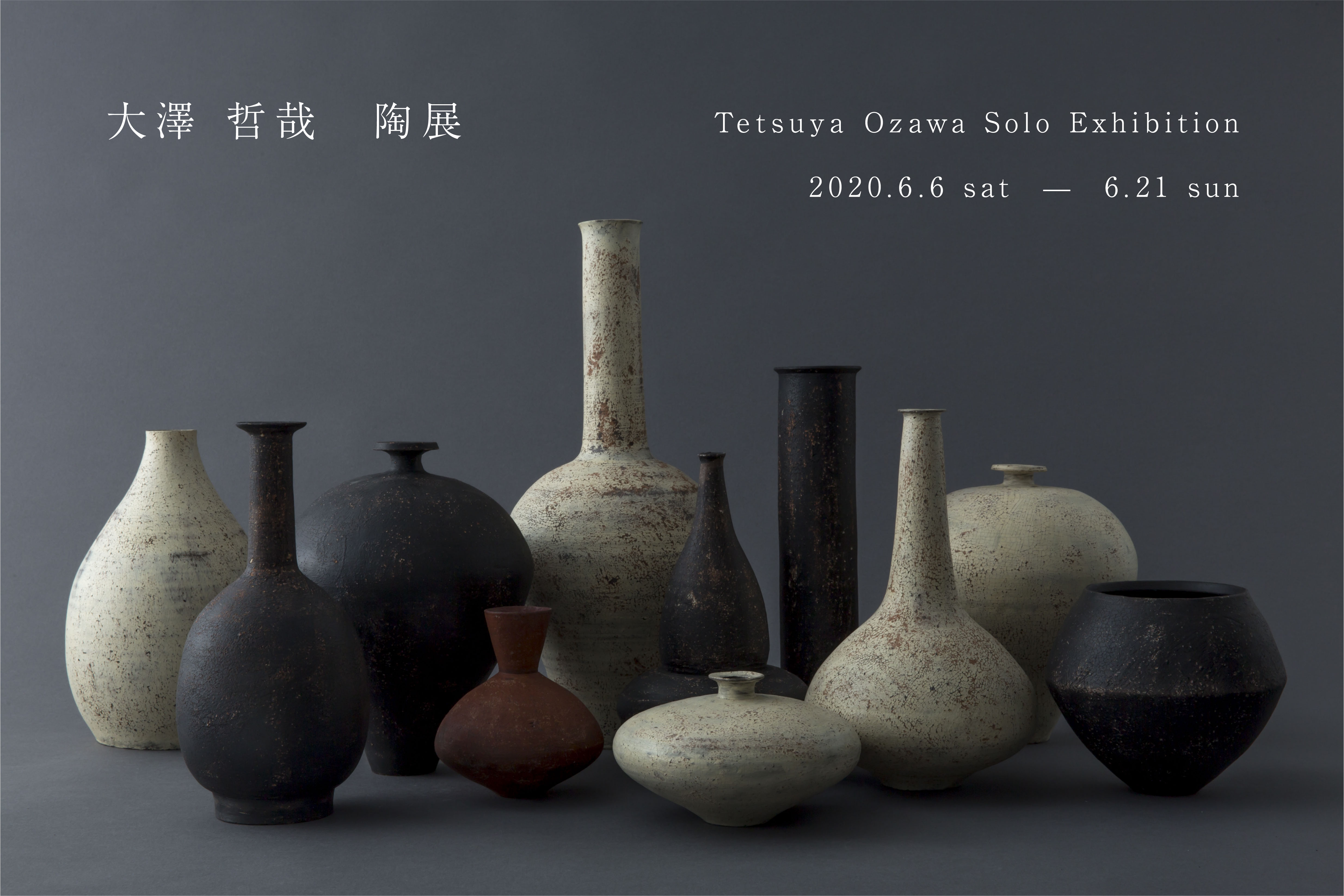 企画展《TO SEE Archive：18》 <br>大澤 哲哉　陶展<br>Tetsuya Ozawa Solo Exhibition